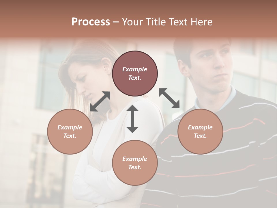 Boyfriend Sad People PowerPoint Template
