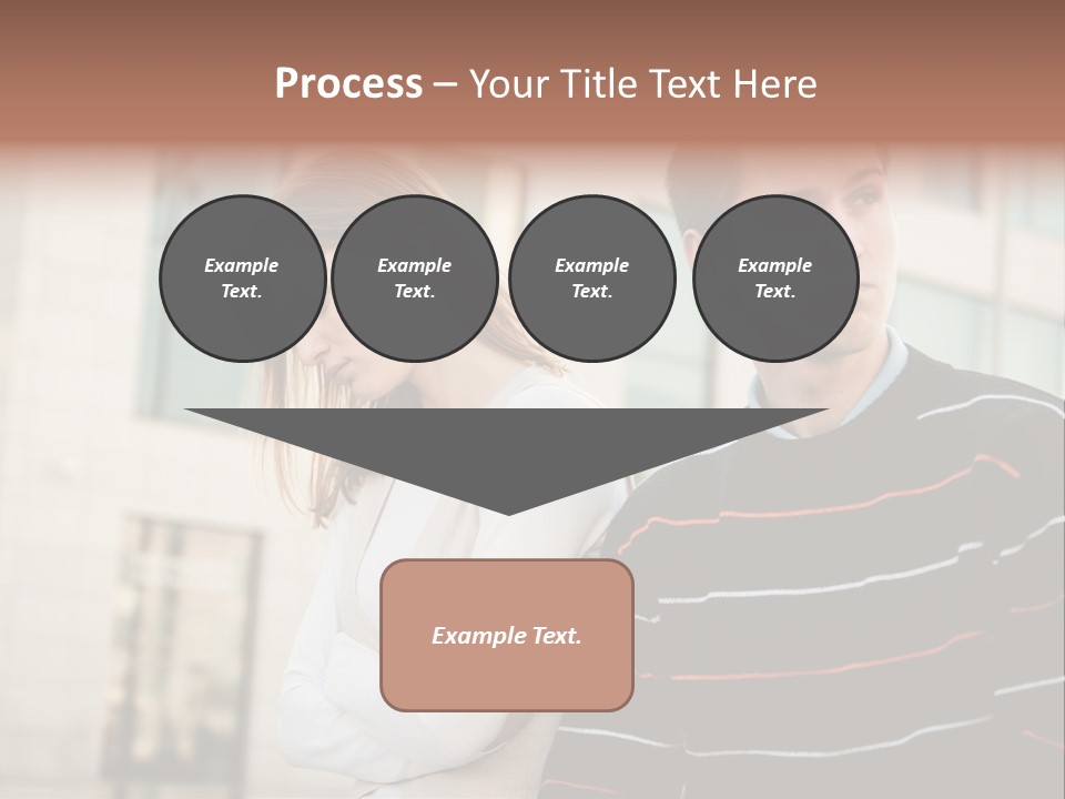 Boyfriend Sad People PowerPoint Template