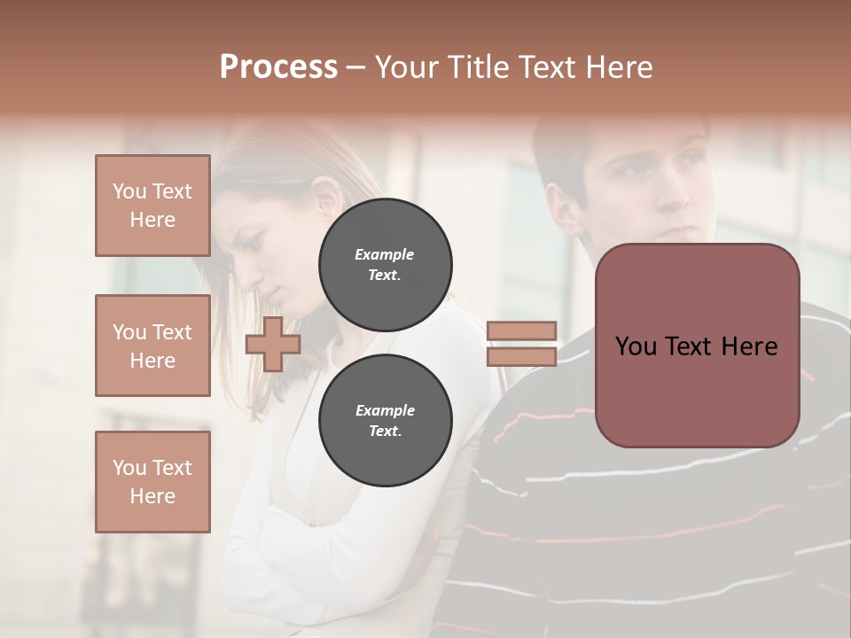 Boyfriend Sad People PowerPoint Template