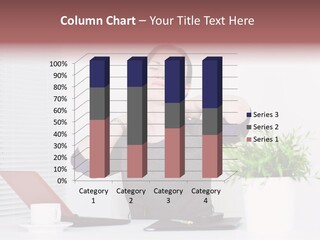 Woman Table Upset PowerPoint Template