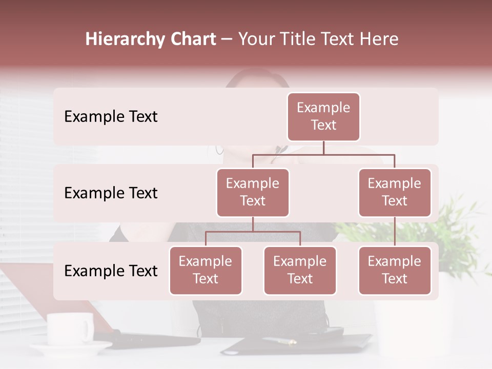 Woman Table Upset PowerPoint Template