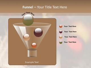 Christmas Spices Cinnamon Straw Star PowerPoint Template