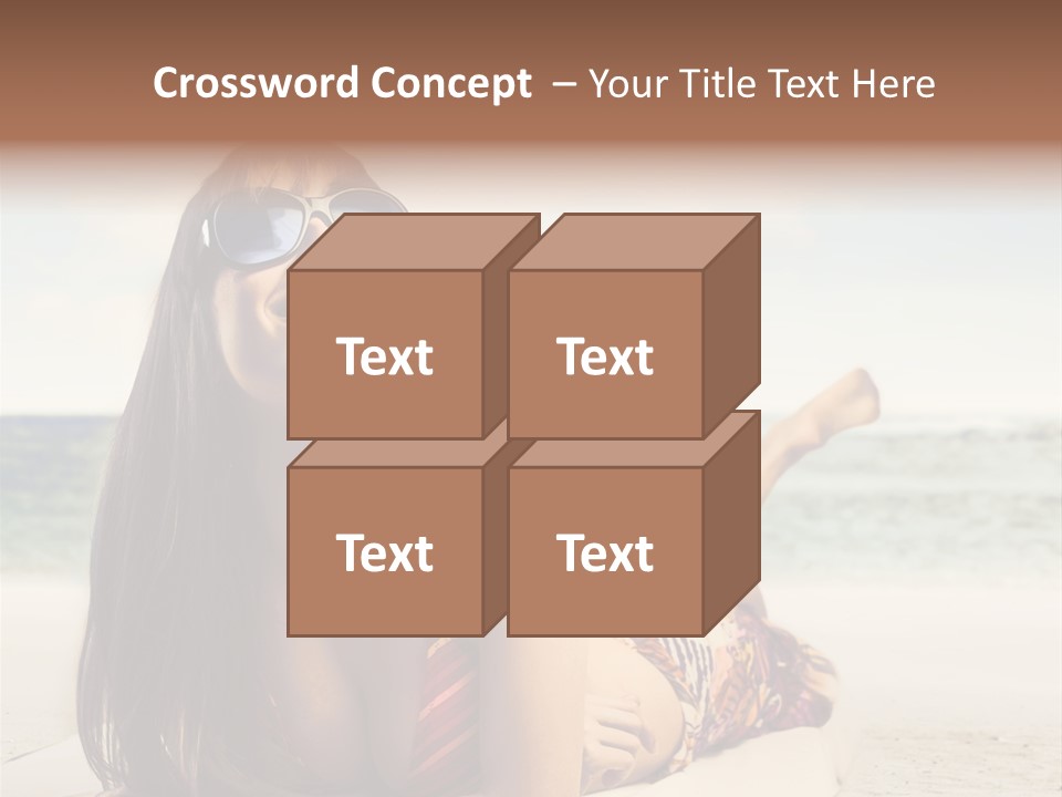 Color Fashion Sea PowerPoint Template