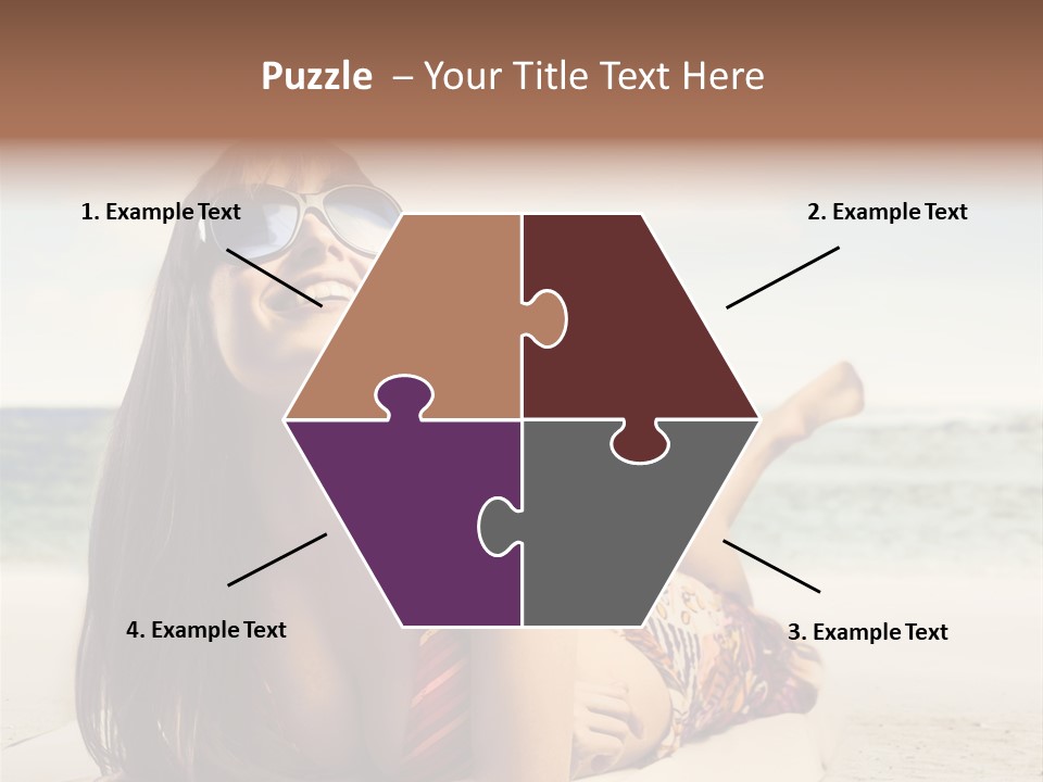 Color Fashion Sea PowerPoint Template