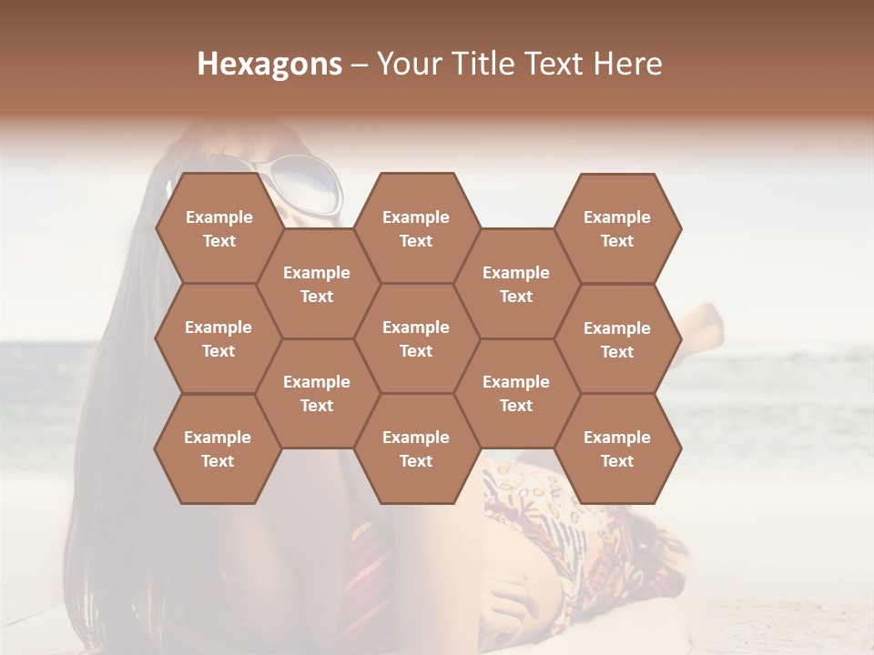 Color Fashion Sea PowerPoint Template