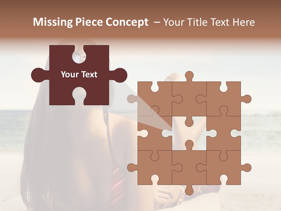 Color Fashion Sea PowerPoint Template