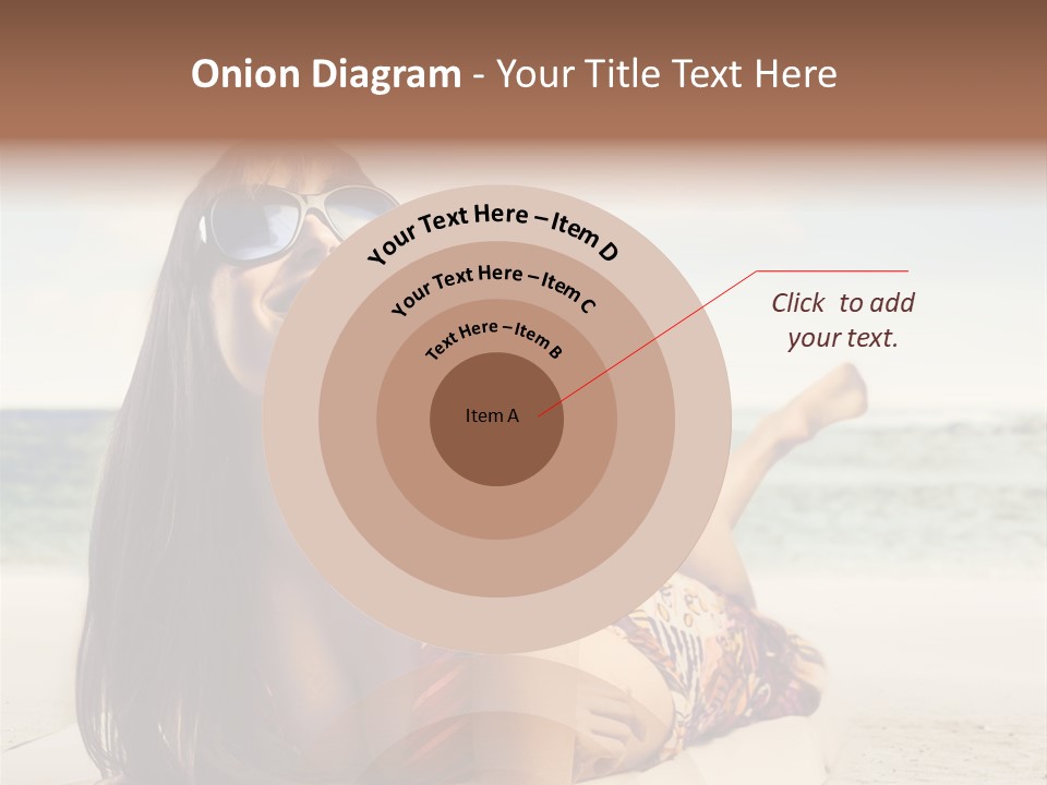 Color Fashion Sea PowerPoint Template