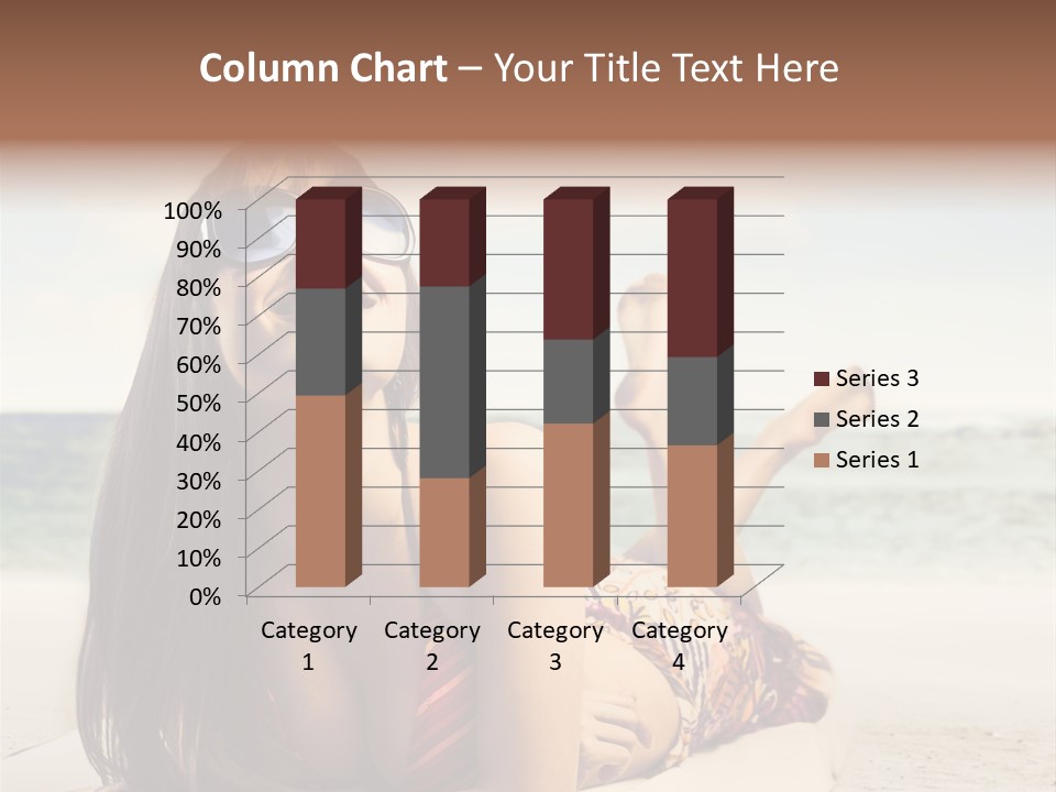 Color Fashion Sea PowerPoint Template