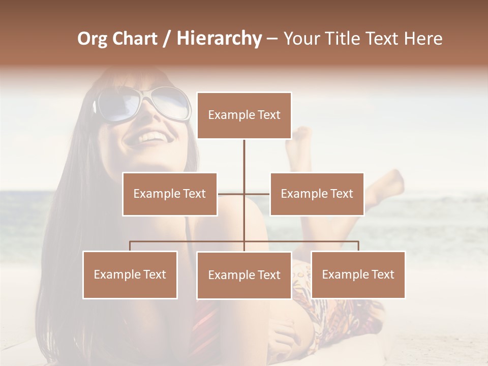 Color Fashion Sea PowerPoint Template