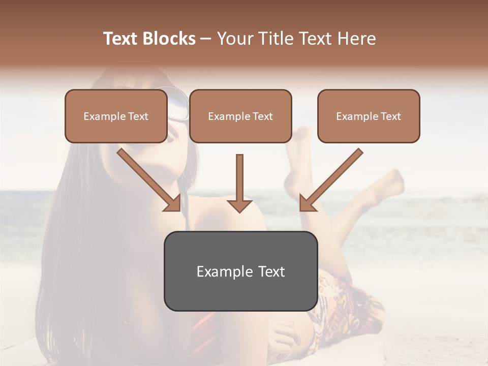 Color Fashion Sea PowerPoint Template