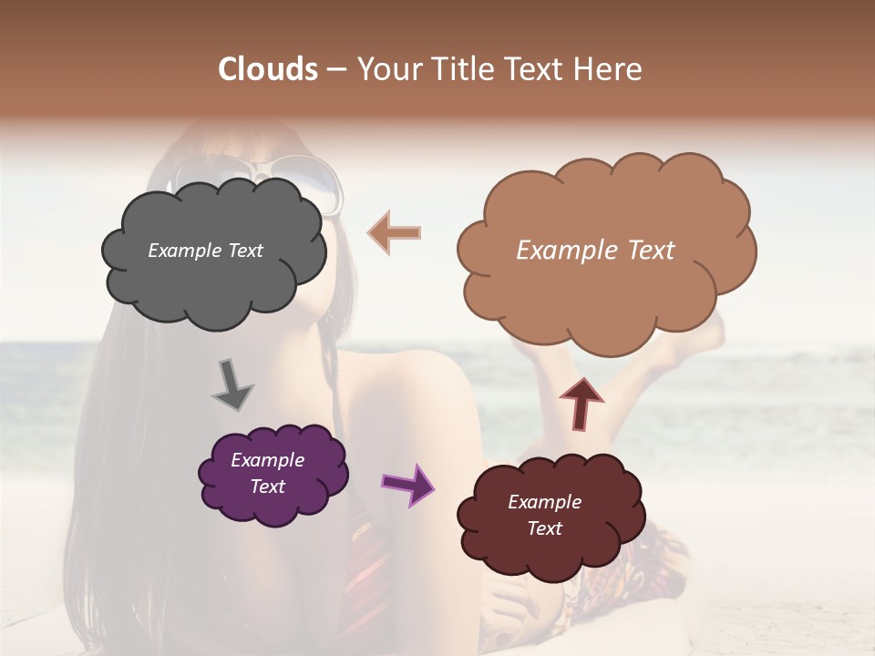 Color Fashion Sea PowerPoint Template