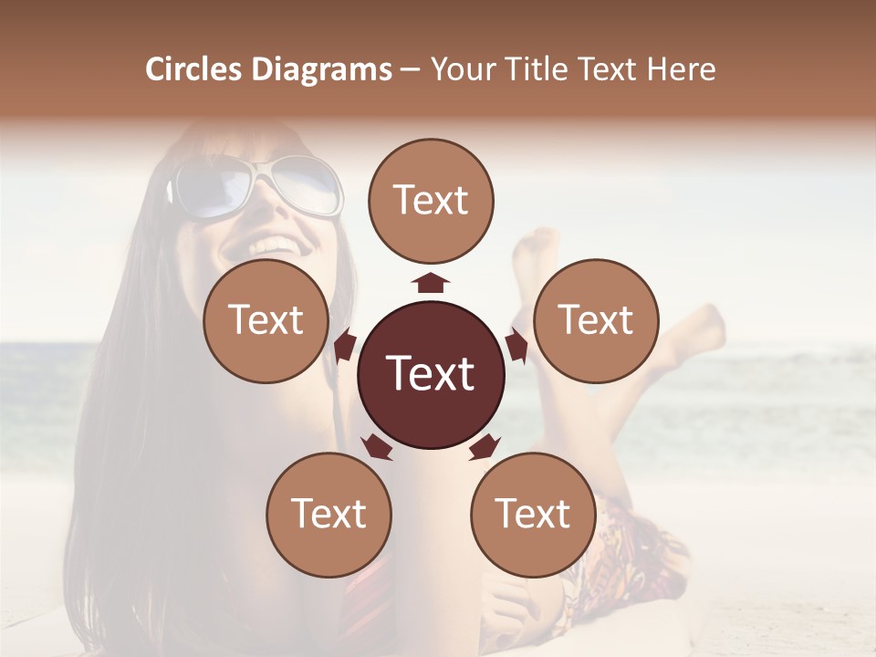 Color Fashion Sea PowerPoint Template