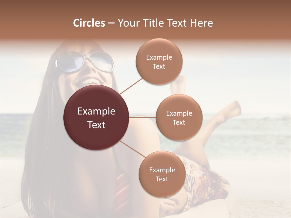 Color Fashion Sea PowerPoint Template