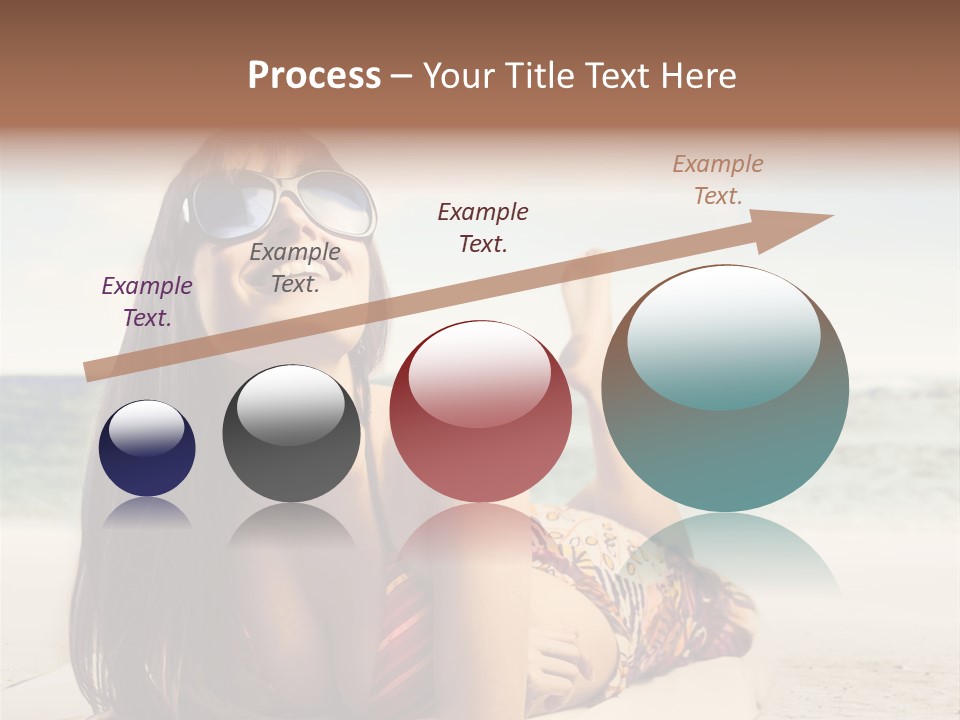 Color Fashion Sea PowerPoint Template