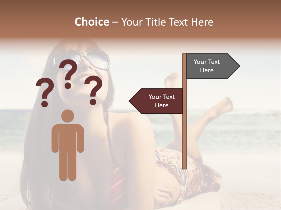 Color Fashion Sea PowerPoint Template