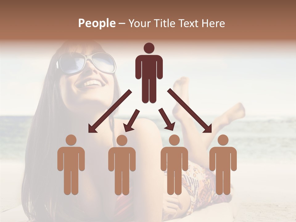 Color Fashion Sea PowerPoint Template