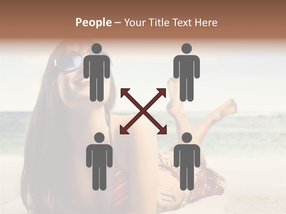 Color Fashion Sea PowerPoint Template