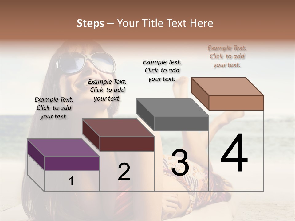 Color Fashion Sea PowerPoint Template