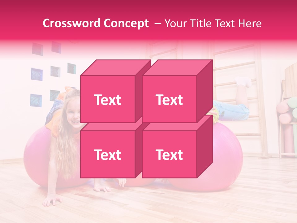 Preschool Laughing Elementary Age PowerPoint Template