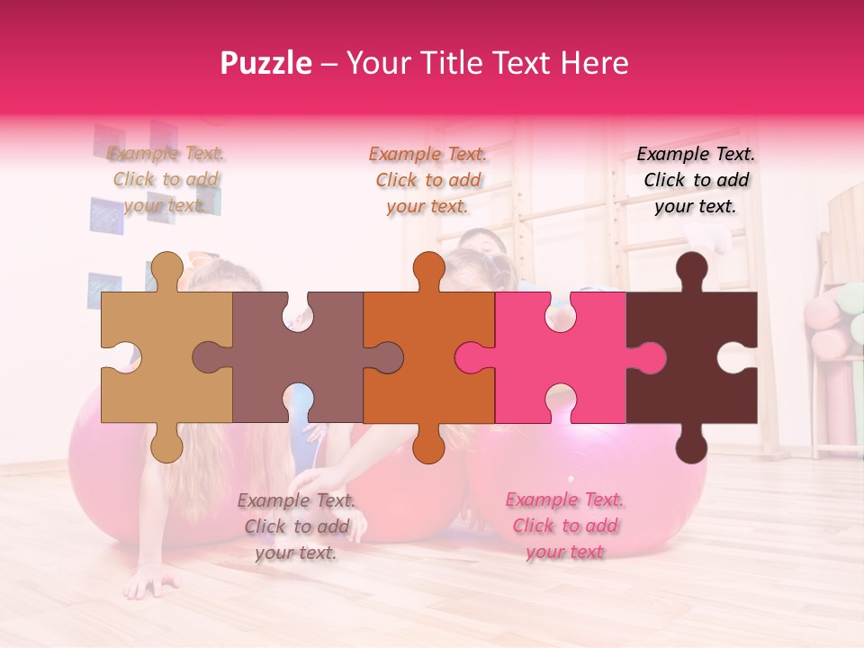 Preschool Laughing Elementary Age PowerPoint Template