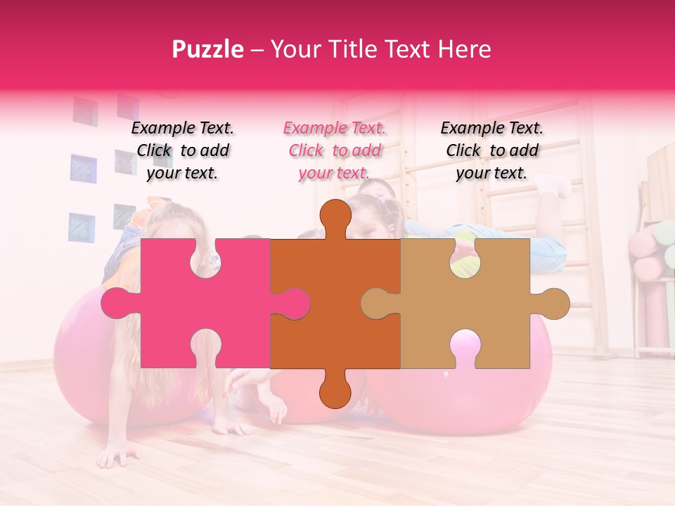 Preschool Laughing Elementary Age PowerPoint Template