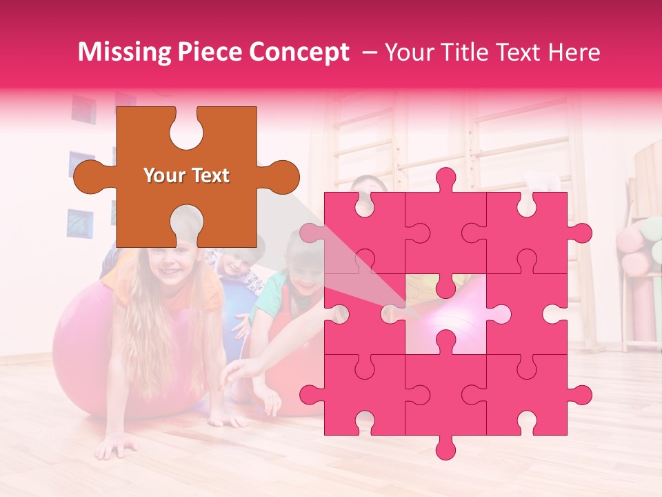 Preschool Laughing Elementary Age PowerPoint Template