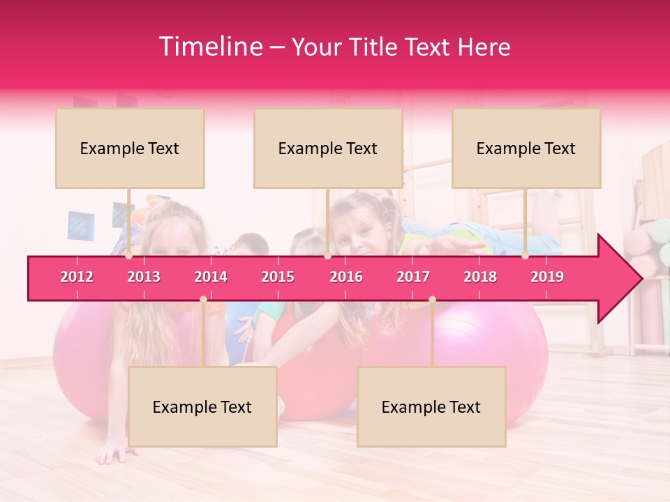 Preschool Laughing Elementary Age PowerPoint Template