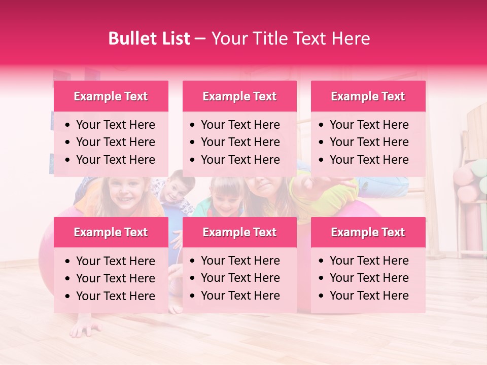 Preschool Laughing Elementary Age PowerPoint Template