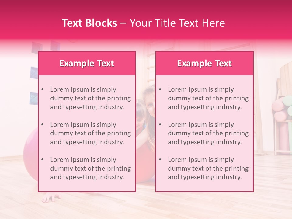 Preschool Laughing Elementary Age PowerPoint Template