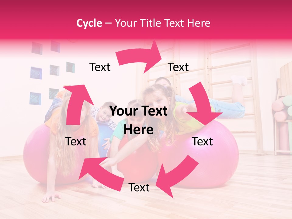 Preschool Laughing Elementary Age PowerPoint Template