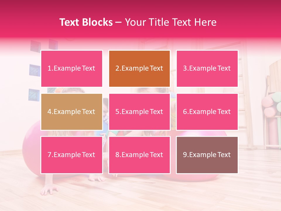 Preschool Laughing Elementary Age PowerPoint Template