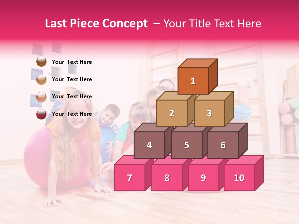 Preschool Laughing Elementary Age PowerPoint Template