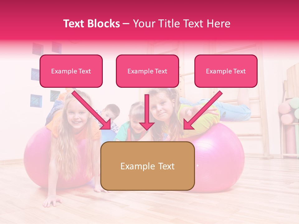 Preschool Laughing Elementary Age PowerPoint Template