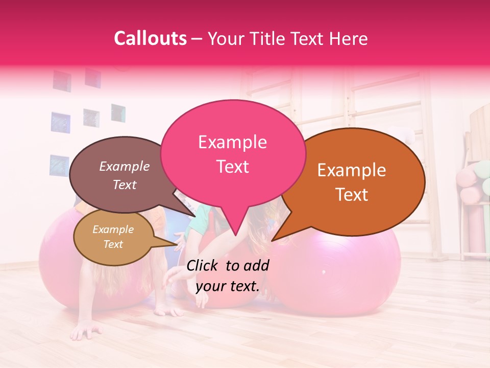 Preschool Laughing Elementary Age PowerPoint Template