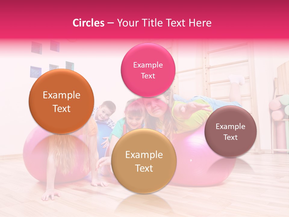 Preschool Laughing Elementary Age PowerPoint Template