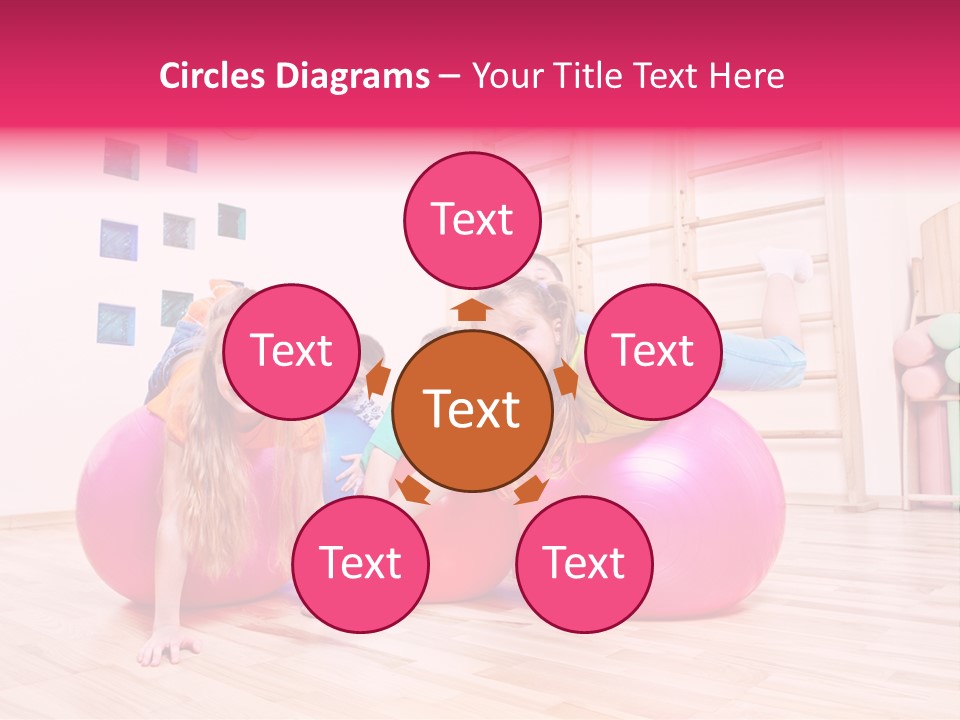 Preschool Laughing Elementary Age PowerPoint Template