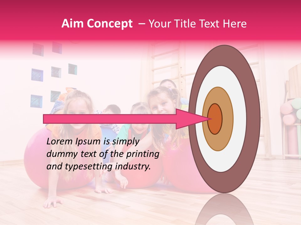 Preschool Laughing Elementary Age PowerPoint Template