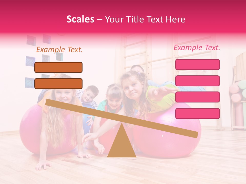 Preschool Laughing Elementary Age PowerPoint Template