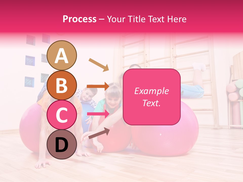 Preschool Laughing Elementary Age PowerPoint Template