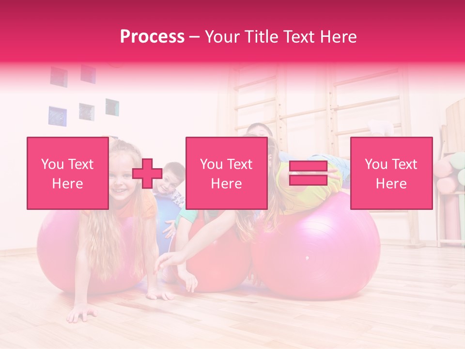 Preschool Laughing Elementary Age PowerPoint Template