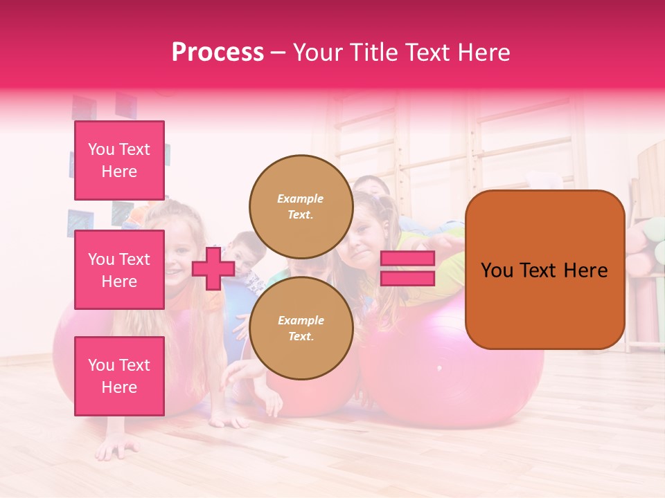 Preschool Laughing Elementary Age PowerPoint Template