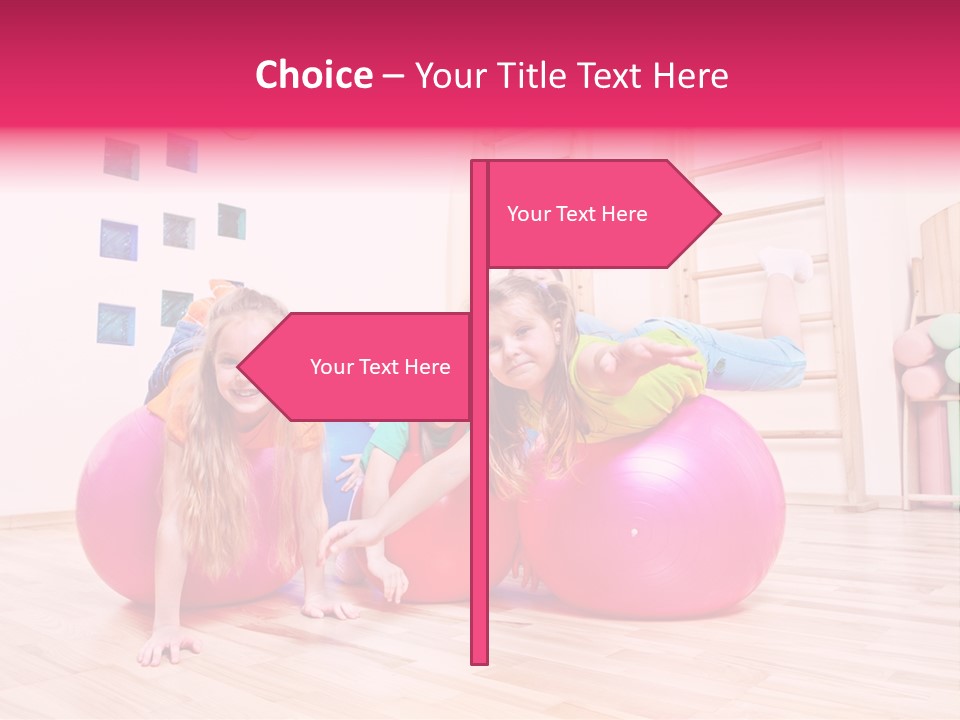 Preschool Laughing Elementary Age PowerPoint Template