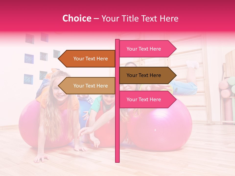 Preschool Laughing Elementary Age PowerPoint Template