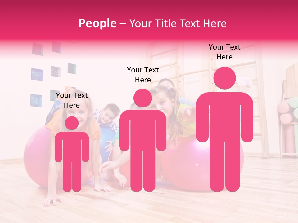 Preschool Laughing Elementary Age PowerPoint Template