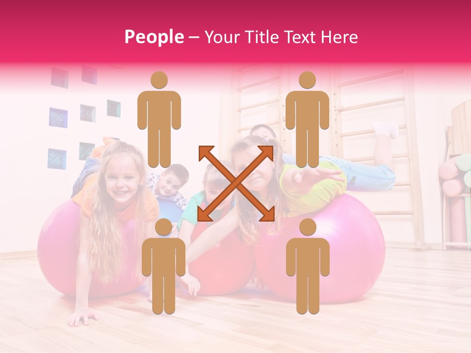 Preschool Laughing Elementary Age PowerPoint Template