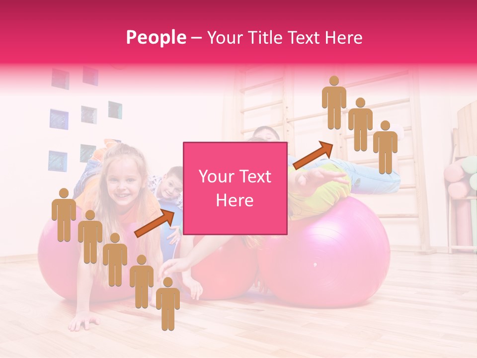 Preschool Laughing Elementary Age PowerPoint Template