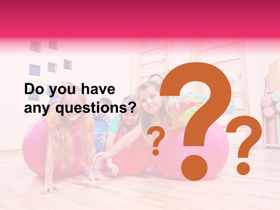 Preschool Laughing Elementary Age PowerPoint Template