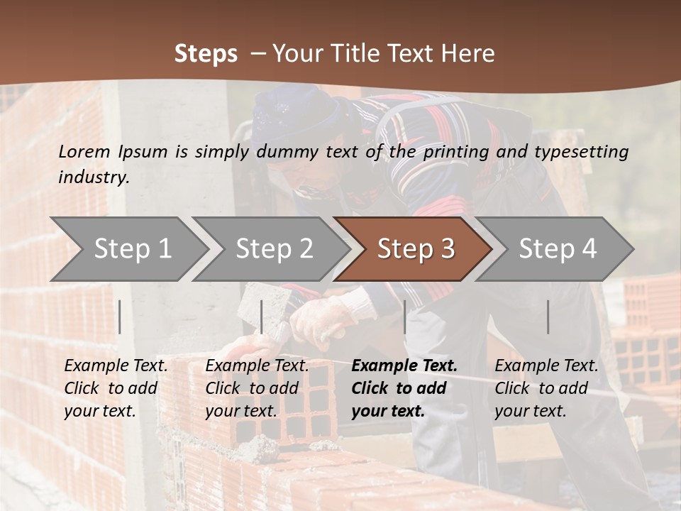 Happy Spade Making PowerPoint Template