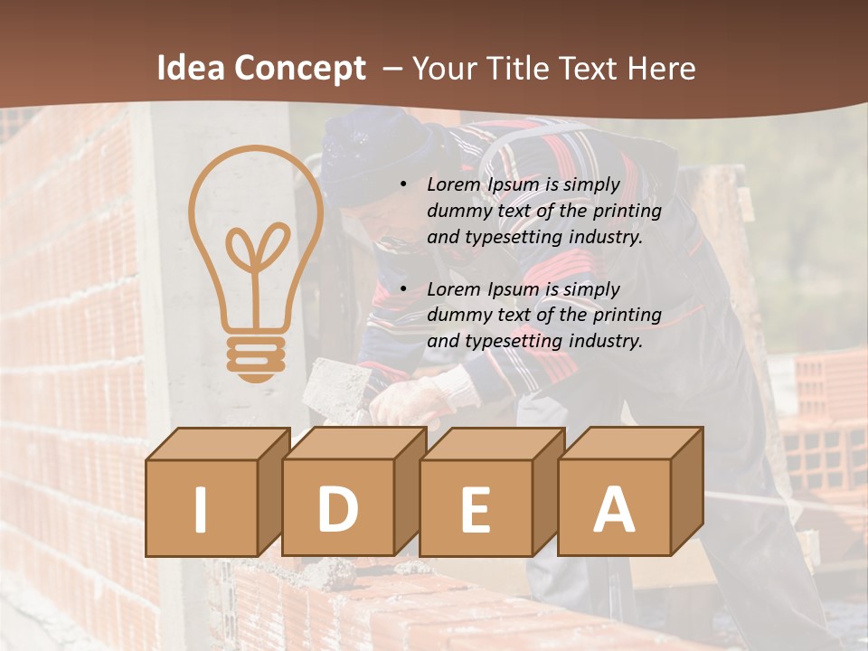 Happy Spade Making PowerPoint Template