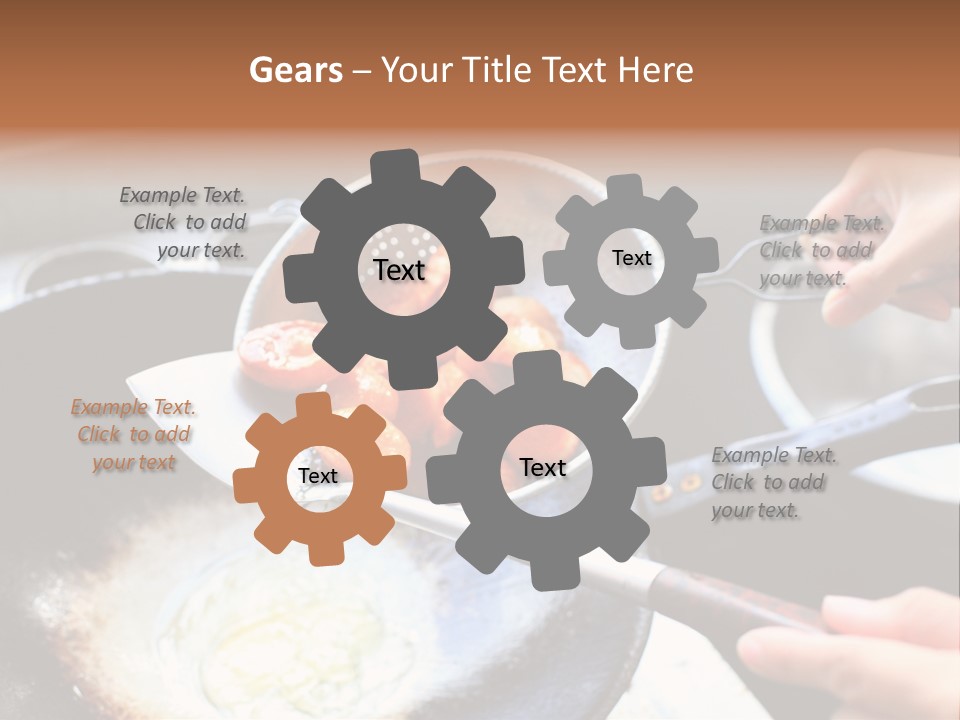 Open Chef Occupation PowerPoint Template